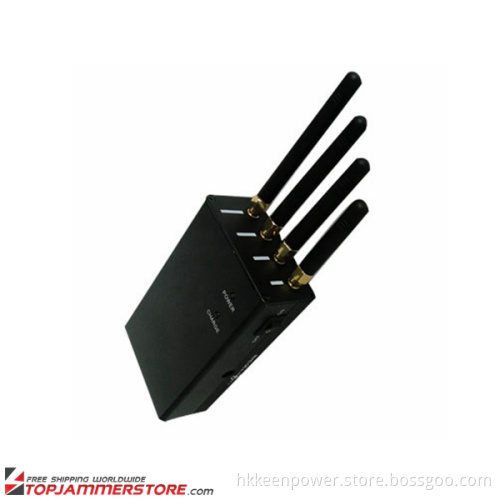 High Power Handheld Portable Cellphone WiFi Jammer for Worldwide All Networks